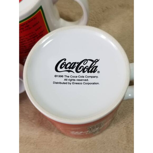 Coca Cola Gibson Coffee Mug Tea Cup 12oz Year 2003 1995 1996 Drinkware 4" x3 - Picture 9 of 12